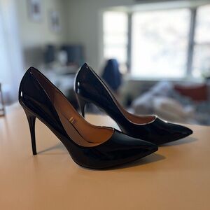 Daily Shoes Black Stilettos- Never Worn